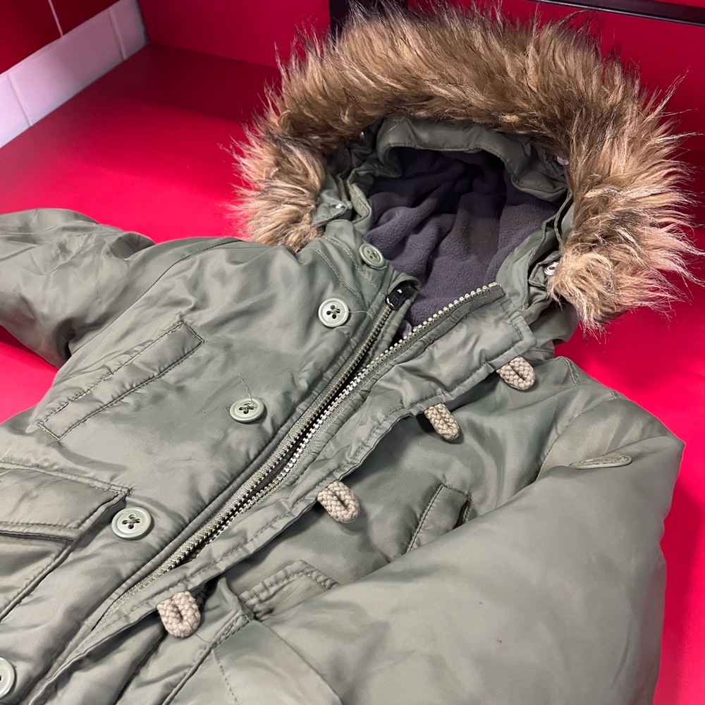 Heavy weight parka jacket